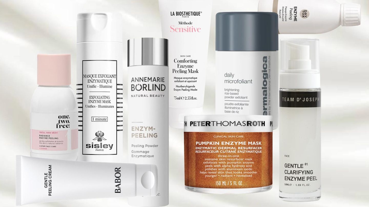 Enzym-Peelings: Diese 11 Produkte geizen mit Reizen – und wir lieben es!