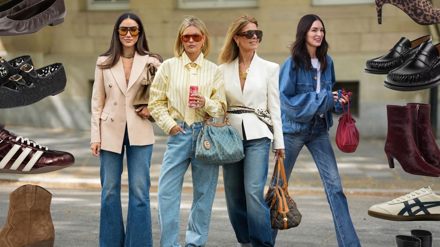 Trend-Kombinationen 2026: 15 Schuhe, die richtig gut zur Bootcut-Jeans passen
