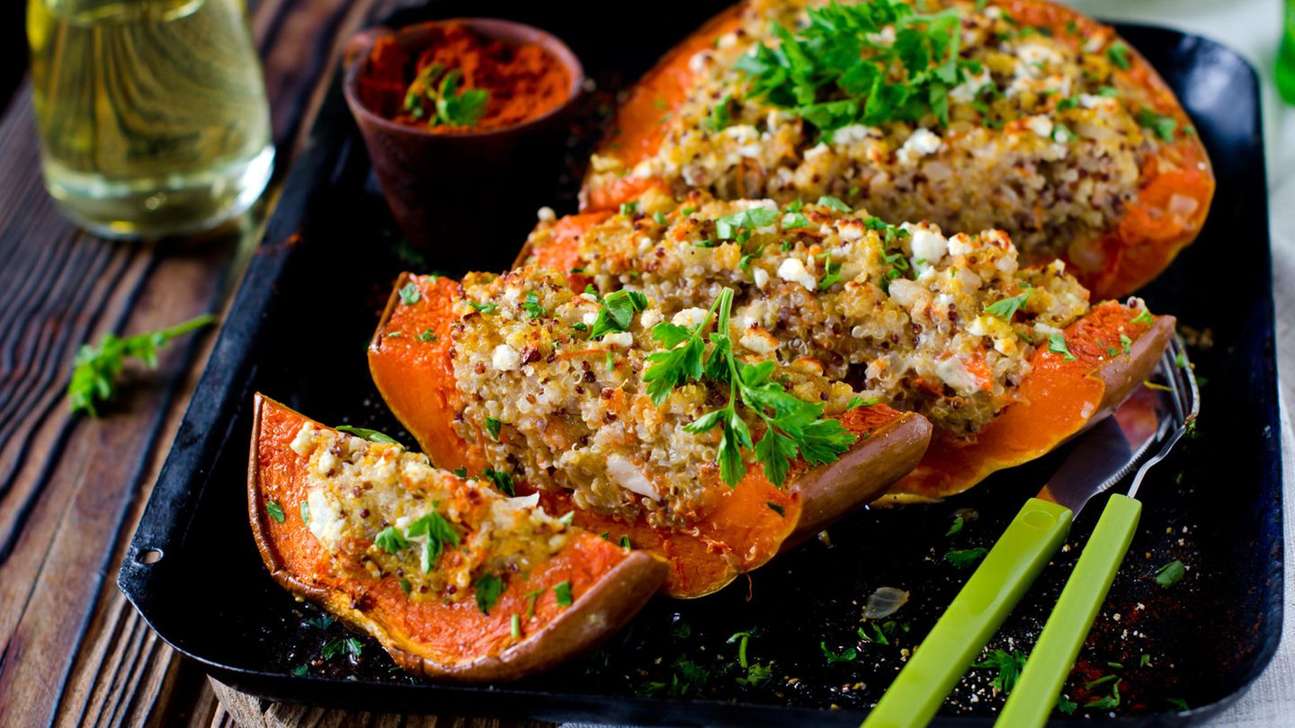 Feierabend-Rezept: Dieses Blitzrezept für Ofen-Kürbis ist perfekt für den Feierabend