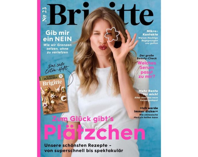 Die neue BRIGITTE: Zum Glück gibt´s Plätzchen